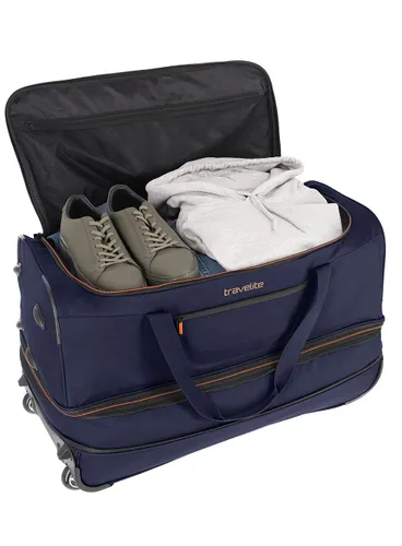 Travelite Basics Doubledecker L-navy Seyahat Çantası