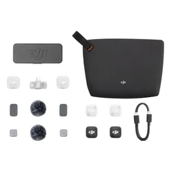 System bezprzewodowy DJI Mic Mini 2 (2 TX + 1 Mobile RX + Etui ładujące)