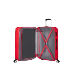 Walizka duża American Tourister Mickey Clouds - classic red