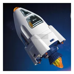 PLAYMOBIL SPACE 72011 Rakieta badawcza ESA Mars, zestaw dla dzieci +4 lata