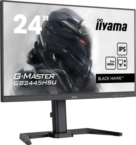 Monitor iiyama G-Master Black Hawk GB2445HSU-B2 24" Full HD IPS 100Hz 1ms MPRT Gamingowy