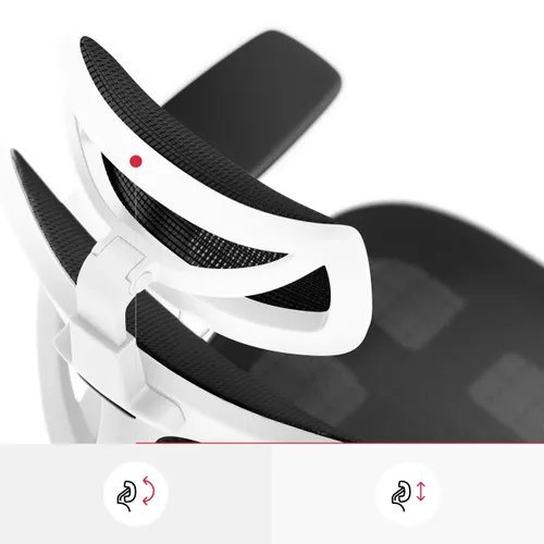 Fotel DIABLO CHAIRS V-Basic Biało-czarny