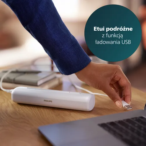 Szczoteczka soniczna PHILIPS Sonicare 7100 HX7420/01 Biały