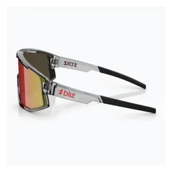 Okulary przeciwsłoneczne Bliz Vision transparent dark grey/brown red multi