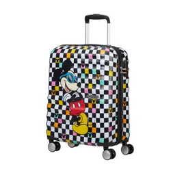 Walizka kabinowa American Tourister Wavebreaker Disney - Mickey Check