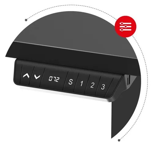 Huzaro Hero 9.5 Black (elektryczna regulacja)