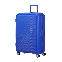 Большой чемодан Exp American Tourister Soundbox-cobalt blue