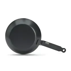 DE BUYER Blue Carbon 24 cm - patelnia ze stali węglowej