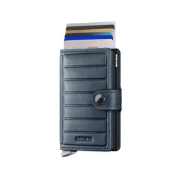 Кошелек Secrid Premium RFID Miniwallet Emboss Lines - teal