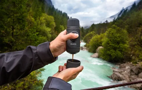 Ekspres WACACO Nanopresso Szary + Adapter NS