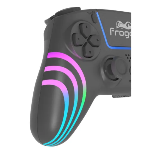 Pad FroggieX FX-P5-GP1-B do PS5 Bezprzewodowy Czarny