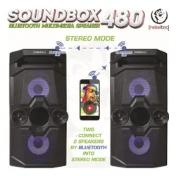 Rebeltec SoundBox 480 Hoparlörü Siyah (RBLGLO00037)