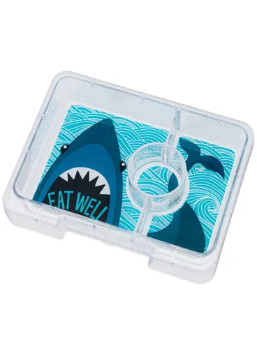 Śniadaniówka / lunchbox dziecięcy Yumbox Snack - Jurassic green / shark