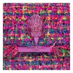 Kurt Geiger 690-Geantă Mini Kensington Din Tweed 2949758609 Fushia Cmb