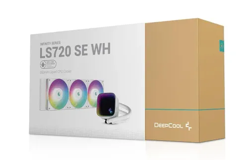 Chłodzenie DeepCool LS720 SE RGB Biały