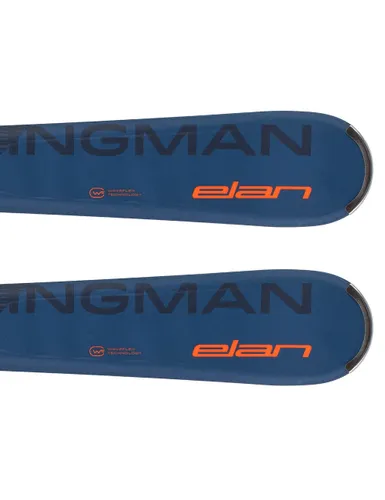 Narty dziecięce ELAN RC WINGMAN + wiązanie ELAN EL 4.5 z GRIP WALK - Długość (cm) - 130