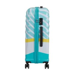 American Tourister Wavebreaker Disney Orta Bavul-Mickey blue kiss