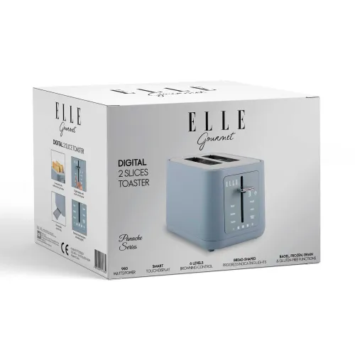 Toster Elle Home EKTTP201BUEU Rozmrażanie 900W