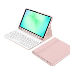 Etui na Galaxy Tab A9/A11 8.7 TECH-PROTECT SC Pen Różowy Klawiatura