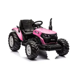 Duży Traktor Na Akumulator Dla Dziecka Hc-306 24V 2X95W Pilot Eva LED Radio