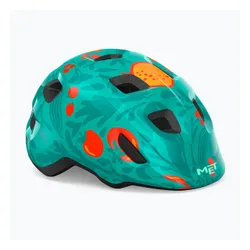 Kask rowerowy dziecięcy MET Hooray green fruit glossy