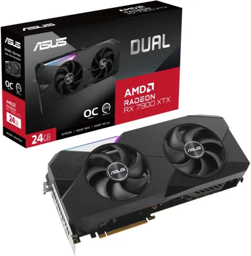 Karta graficzna ASUS Dual Radeon RX 7900 XTX OC Edition 24GB GDDR6 384bit FSR