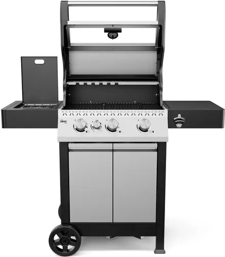 Grill gazowy KOLER Krone Compact Srebrny 15.5 kW 60 x 46 cm