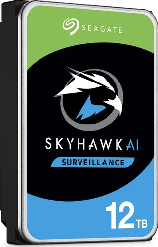 Seagate SkyHawk AI CMR Sunucu Diski 12 TB 3.5 " SATA III (6 Gbps) (ST12000VE0008)