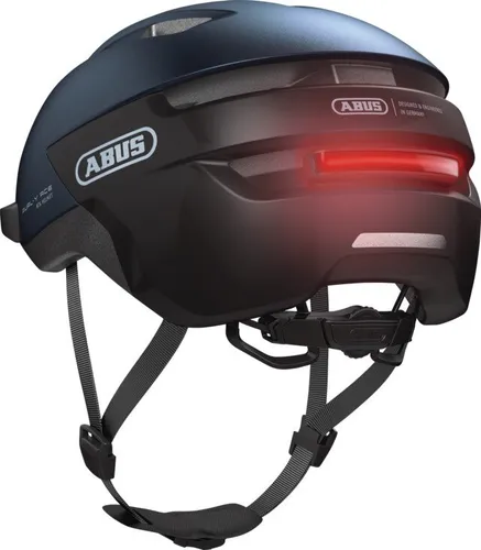 Kask rowerowy ABUS Purl-Y Ace Midnight Granatowy Miejski (rozmiar M)