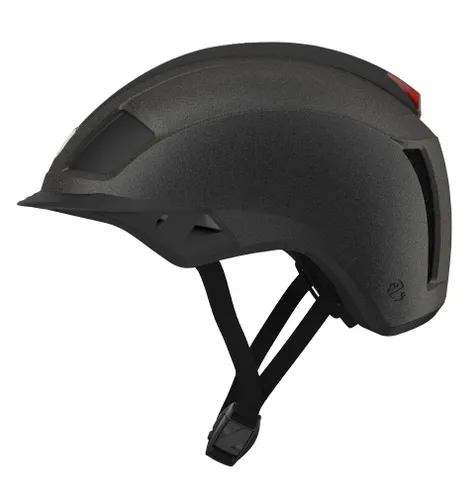 Kask rowerowy LAZER Next KinetiCore Czarny Miejski z lampką (rozmiar S)