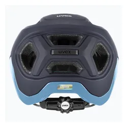 Kask rowerowy UVEX React deep space/azure matt