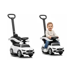 Jeździk z Pchaczem Mercedes 3w1 Biały