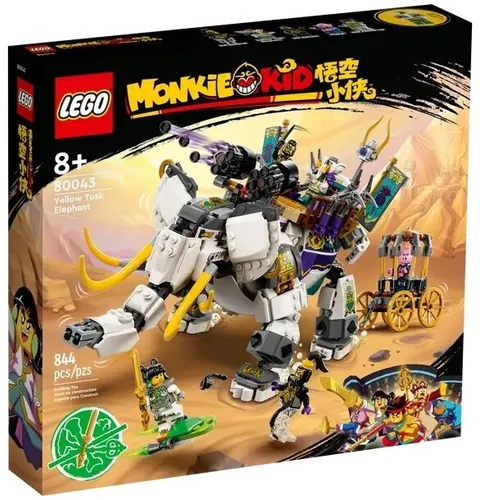 LEGO 80043 Monkie Kid Yellow Tusk Elephant