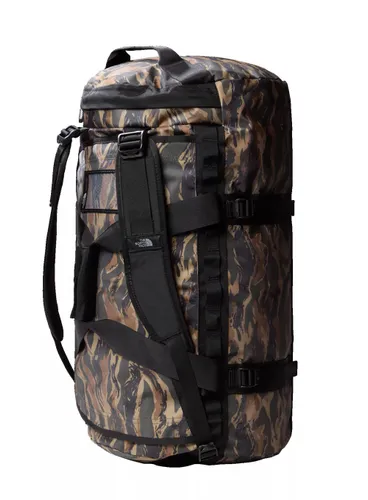 Çanta / Sırt çantası The North Face Base Camp Duffel M - New taupe green painted camo print / tnf black