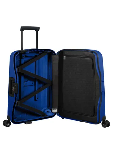 Чемодан/ручная кладь Samsonite S'Cure-cool blue / black