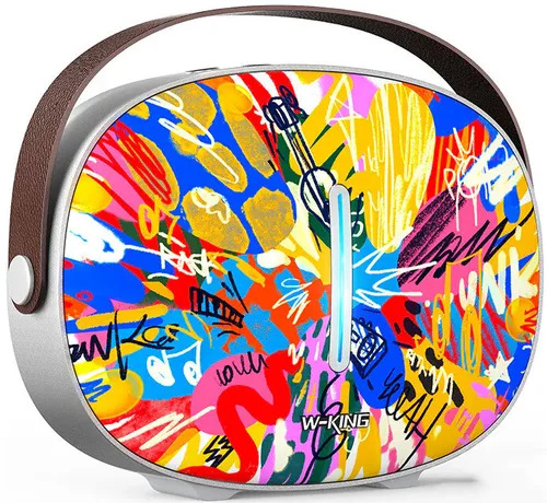 Głośnik mobilny W-KING T8II Street Wielokolorowy