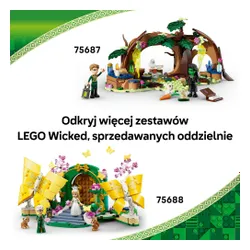 Конструктор пластиковый LEGO Wicked 75689 Изумрудный город и замок Кьямо Ко