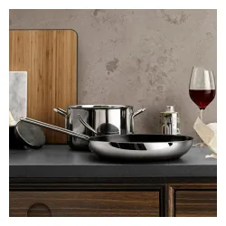 EVA TRIO Stainless Steel 20 cm - patelnia ceramiczna nieprzywierająca