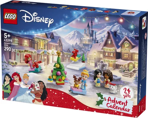 LEGO 43298 Disney Princess Kalendarz adwentowy na 2026 rok