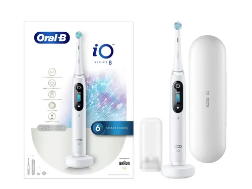 Oral-B ıO Serisi 8 Beyaz Elektrikli Diş Fırçası