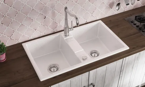 Bateria Deante Tamizo BQT N63M Czarny Mosiądz