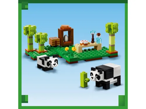 LEGO Minecraft 21245 Panda Koruma Alanı