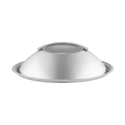 EVA TRIO 24 cm - kopułowa pokrywka ze stali nierdzewnej