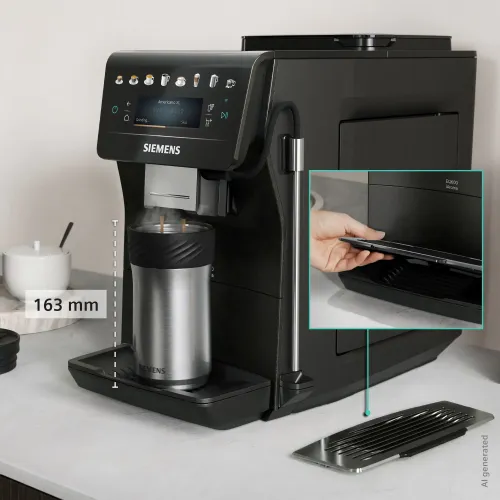 Ekspres Siemens EQ600 iAroma TP607ET8 Szerokość 36cm