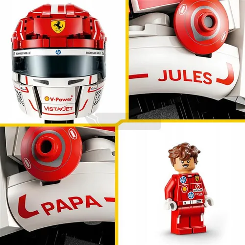 LEGO Editions 43014 Kask Charles Leclerc Ferrari F1zestaw klocków