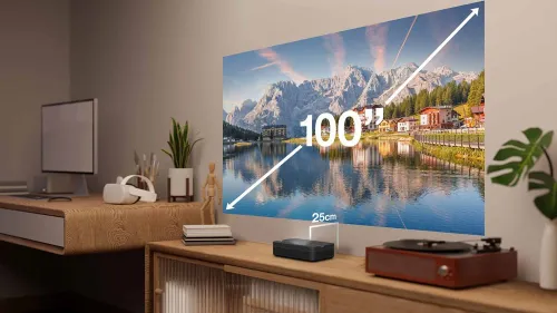 Projektor Optoma Photon Go Laser Full HD Wi-Fi Bluetooth Dolby Audio Google TV