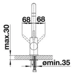 Bateria Blanco Mili 526665 Czarny
