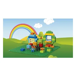 LEGO DUPLO 2304ЗЕЛЕНАЯ строительная пластина