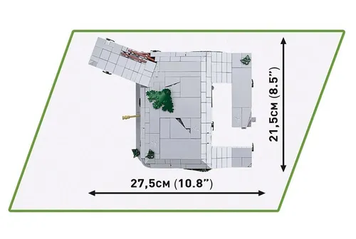 Cobi Klocki Klocki German Bunker Regelbau 667 642 klocki