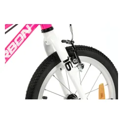 Rower dziecięcy KARBON Superlight 16 cali dla dziewczynki Różowy